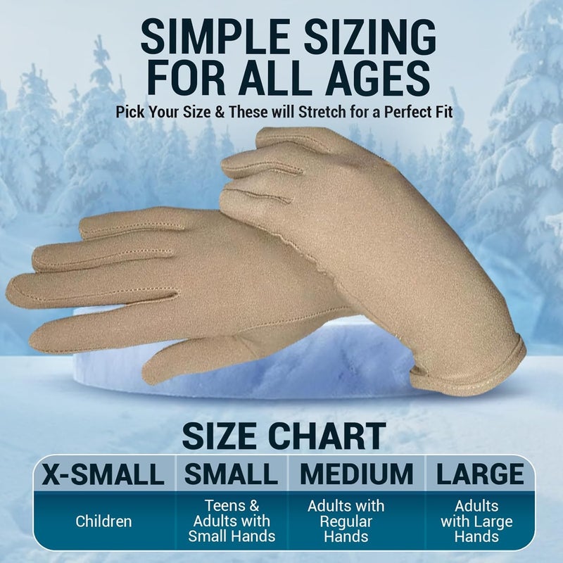 Kami-So Figure Skating Gloves for Girls | Gel Padded Ice Skate Gloves | Thermal, Padded Wrist Protection | Multiple Colors - Image 4